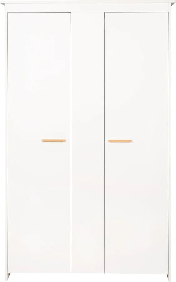 Armadio per bambini bianco 119x190x52 cm Anton – Roba