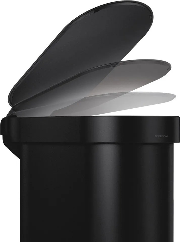 Cestino in acciaio a pedale 45 l Slim - simplehuman