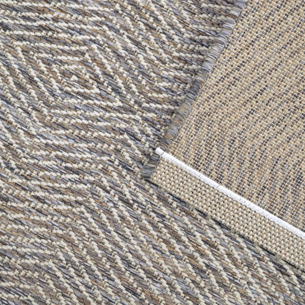 Tappeto marrone chiaro 120x170 cm Irineo - Nattiot