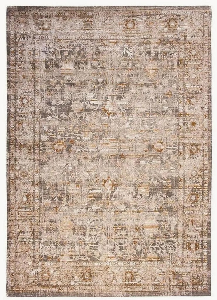 Tappeto jacquard lavabile da interno-esterno Ushak