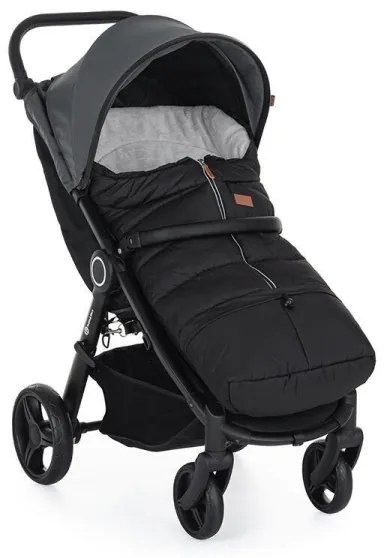 PETITE&MARS - Sacco coprigambe 3in1 JIBOT nero
