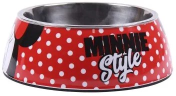 Ciotola per cani Minnie Mouse 760 ml Melammina Metallo Multicolore