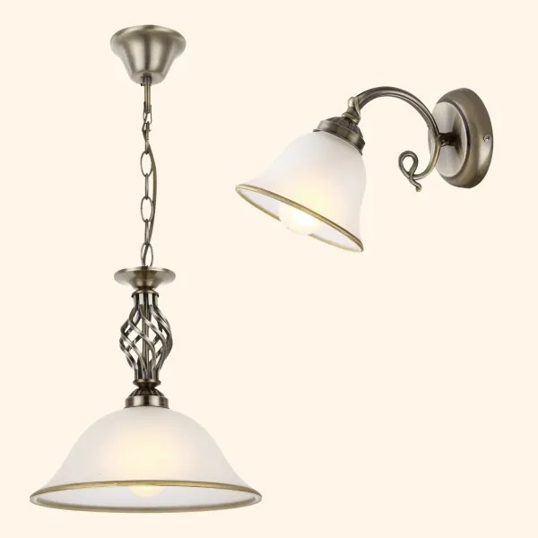 Brilagi - Lampadario a catena NOSTALGIA 1xE27/60W/230V