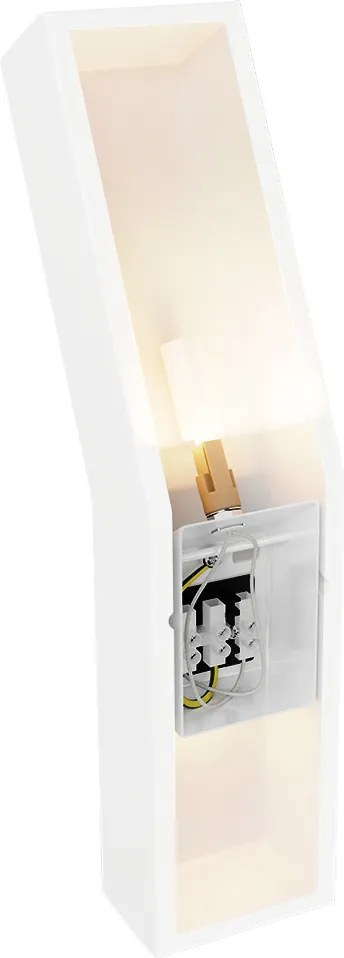 Applique da Parete G9 Luce Indiretta in Gesso Pitturabile