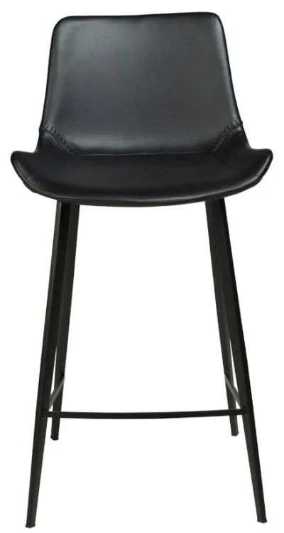 Sgabello da bar in similpelle nera Hype - DAN-FORM Denmark
