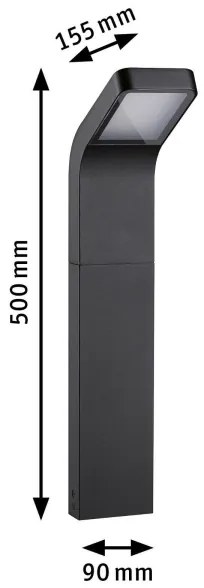 Paulmann 94746 - LED/7,5W IP44 Lampada da esterno KULMA 230V