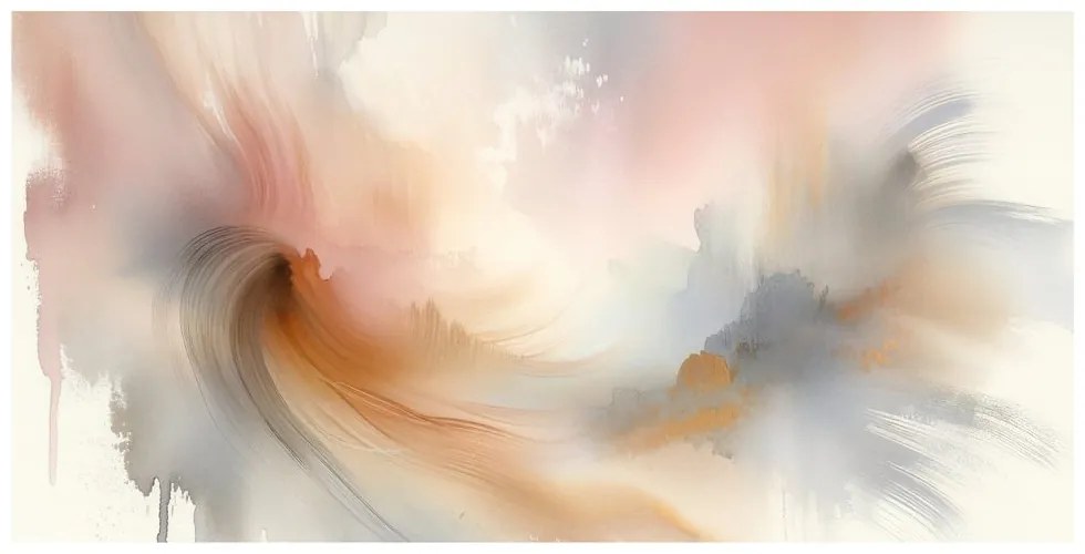 Quadro su tela – Astrazione in colori pastello