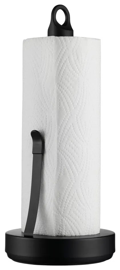 Porta asciugamani di carta nero Loop - Blomus