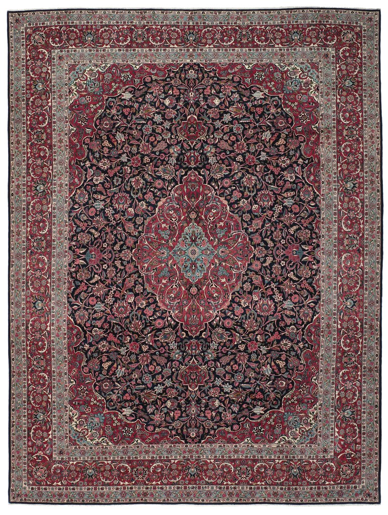 Kashan Tappeto persiano 320x420 (Iran) Annodato A Mano