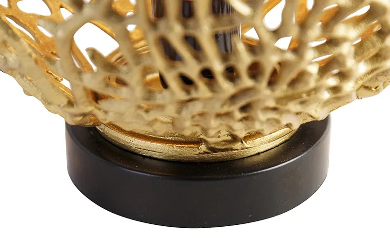 Lampada da tavolo Art Déco oro - Maro