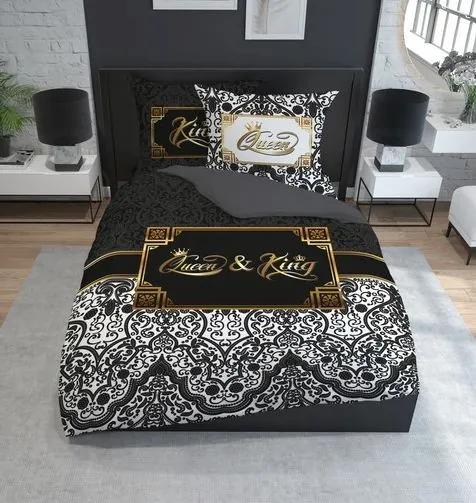 Biancheria da letto in cotone in stile regale 3 parti: 1pz 160 cmx200 + 2pz 70 cmx80