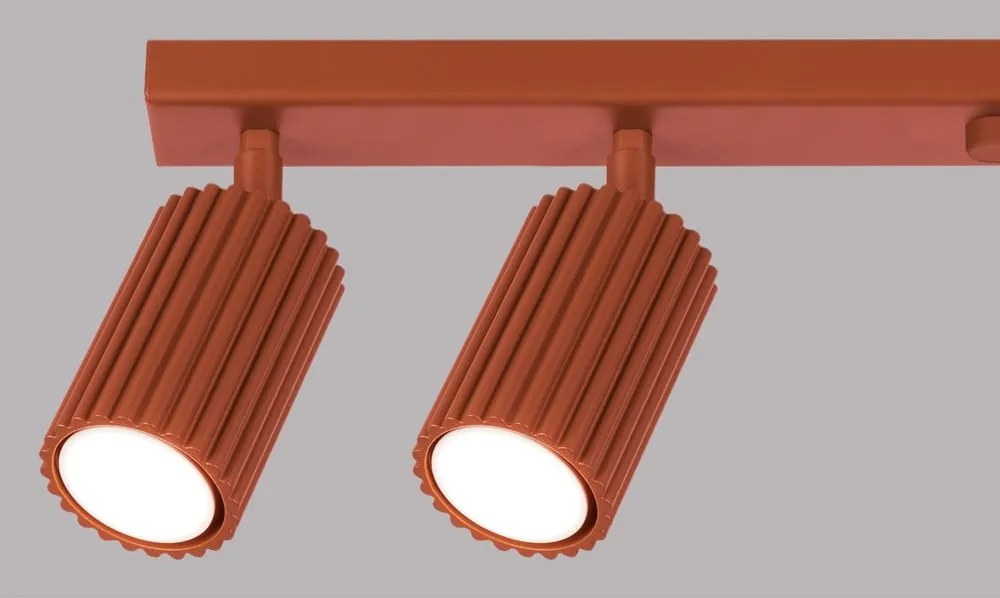 Faretto color mattone 6,5x117 cm Gleam – Sollux