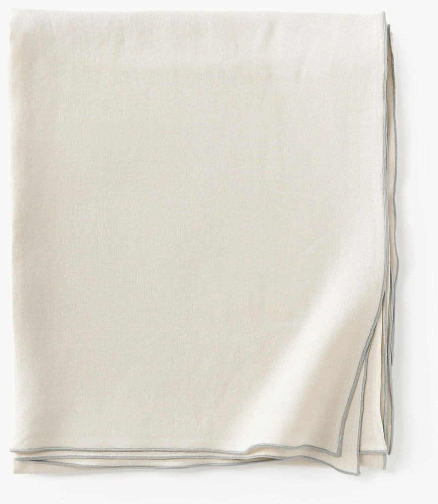 Tovaglia in lino con bordino Kennedy