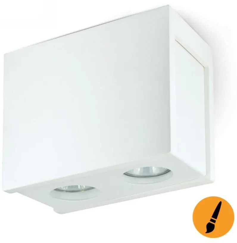 Luce Spot da soffitto PURO 2xGU10/25W/230V