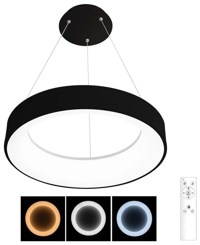 Brilagi - Lampadario LED Dimmerabile su corda FALCON LED/80W/230V 3000-6500K + tc