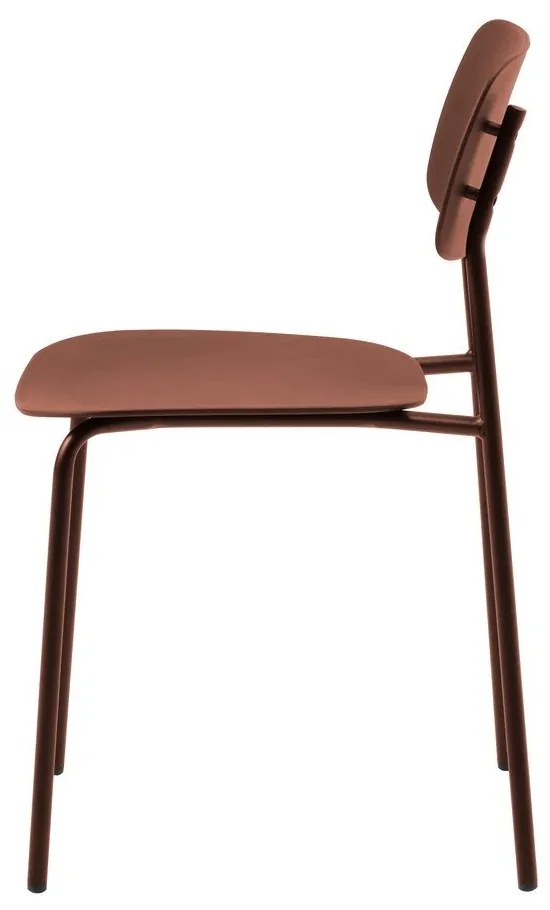 Sedie da pranzo in set color terracotta 2 pz Kirkland – Unique Furniture