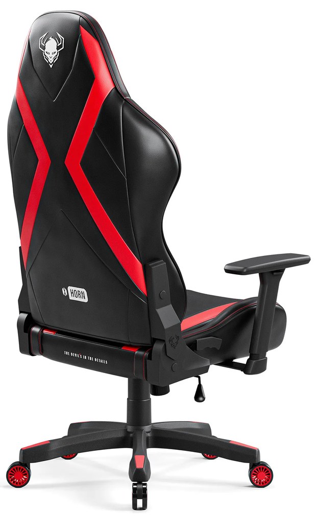 Sedia da gaming Diablo X-Horn 2.0 Normal Size, Nero-rosso