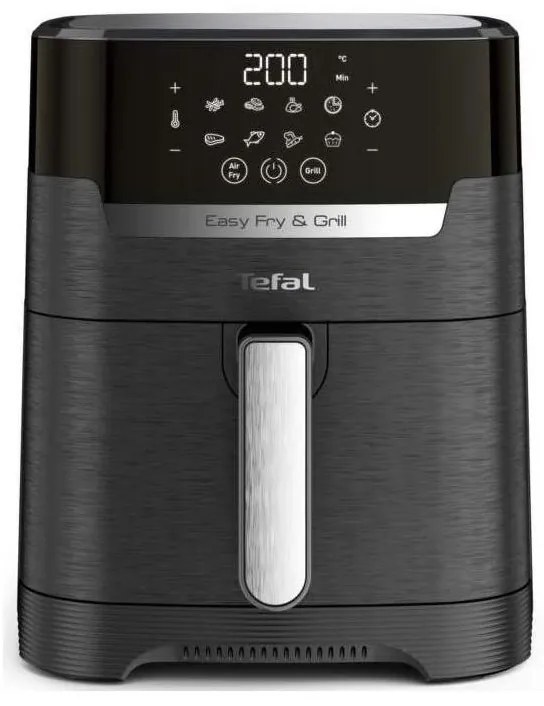 Tefal - Friggitrice a d'aria 4,2 l EASY FRY&amp;GRILL 2in1 1550W/230V nero