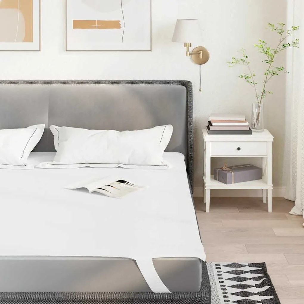 Coprimaterasso bianco 100x220 cm impermeabile