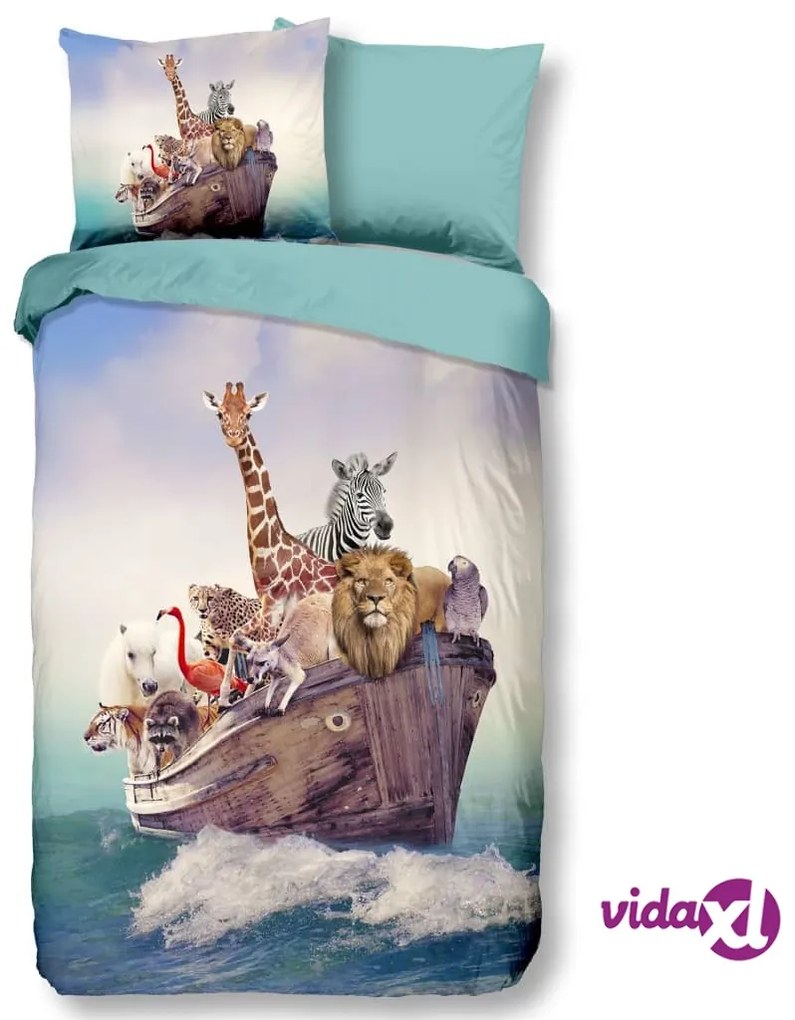 Good Morning Copripiumino per Bambini NOAH 140x200/220 cm Blu