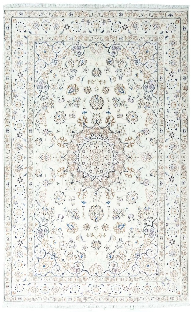 Nain Tappeto persiano 300 x 190 Beige (Iran) Annodato A Mano