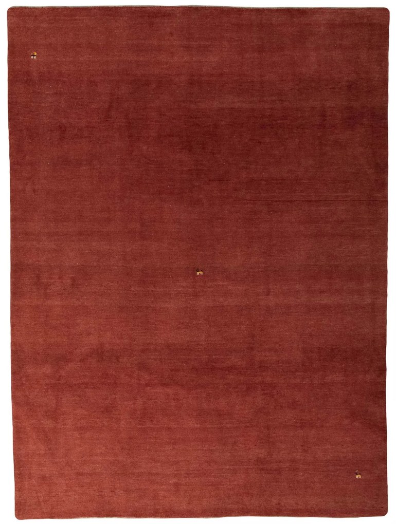 Gabbeh Tappeto 360 x 260 Rosso (Iran) Annodato A Mano