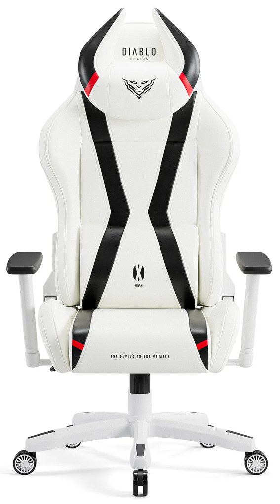 Sedia da gaming Diablo X-Horn 2.0 Normal Size: Bianco Nero