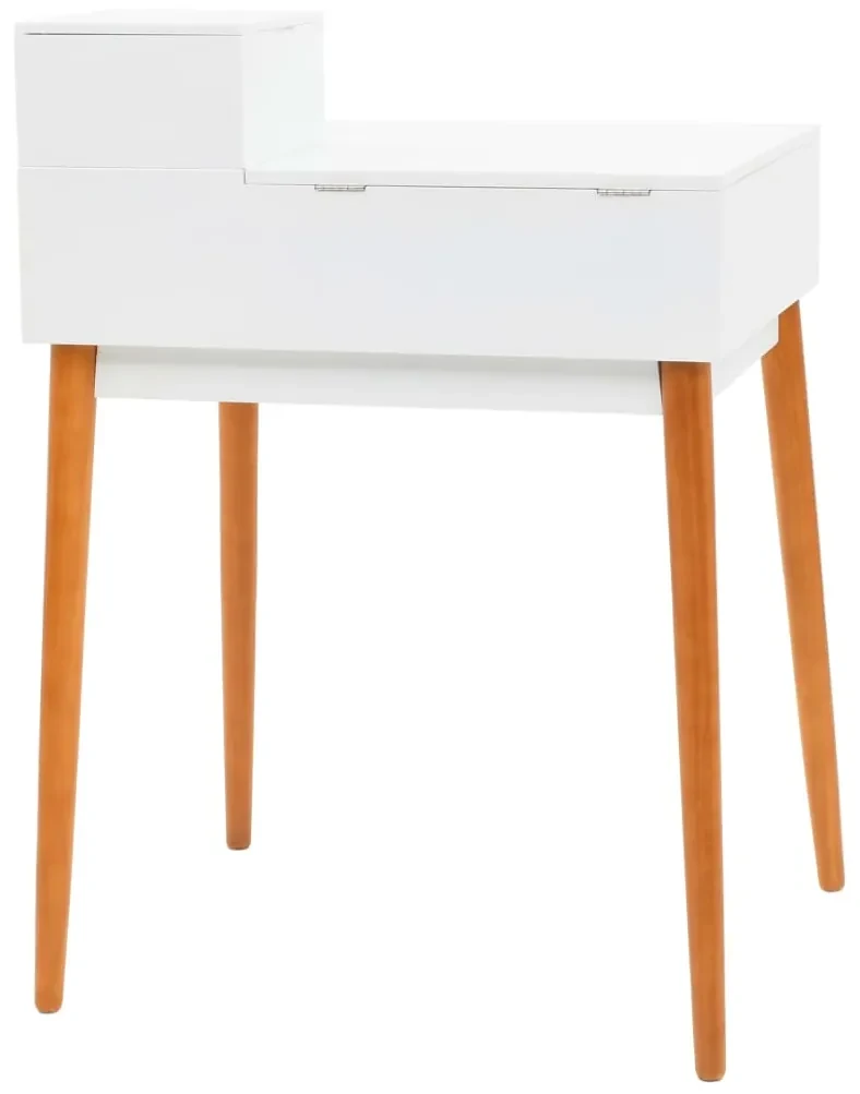Toletta con specchio in mdf 60x50x86 cm
