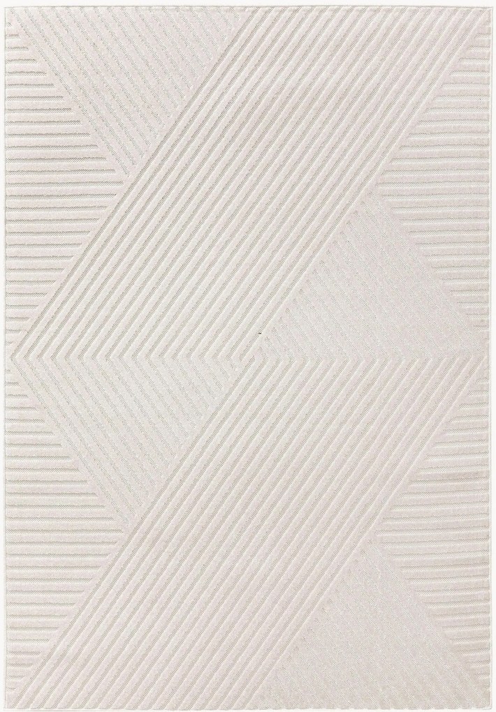 Tappeto da interno-esterno con motivo in rilievo Mars