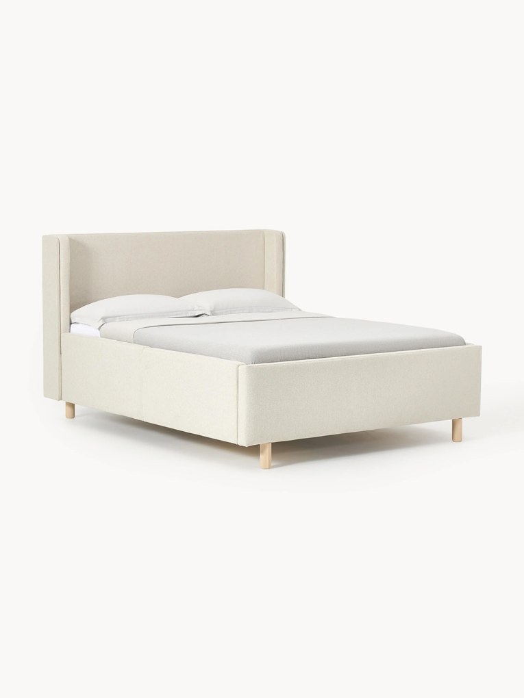 Letto imbottito con cassetti Arche