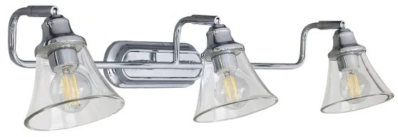 Rabalux 3209 - Faretto da bagno ANTOINE 3xE14/40W/230V IP44