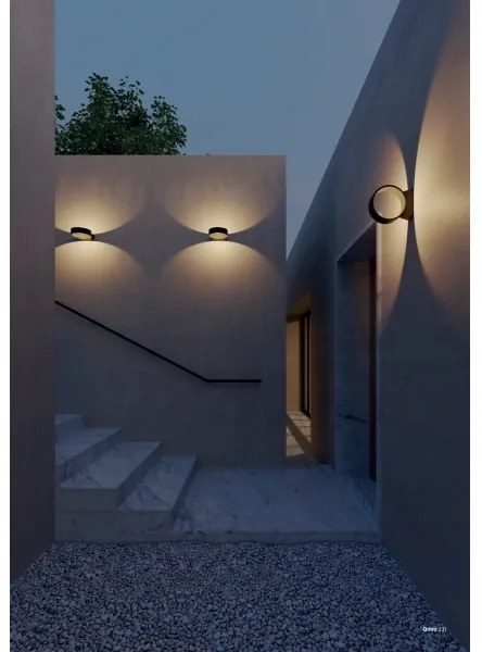 Redo 91062 - Applique LED da esterno ONIRO LED/8W/230V IP65 antracite