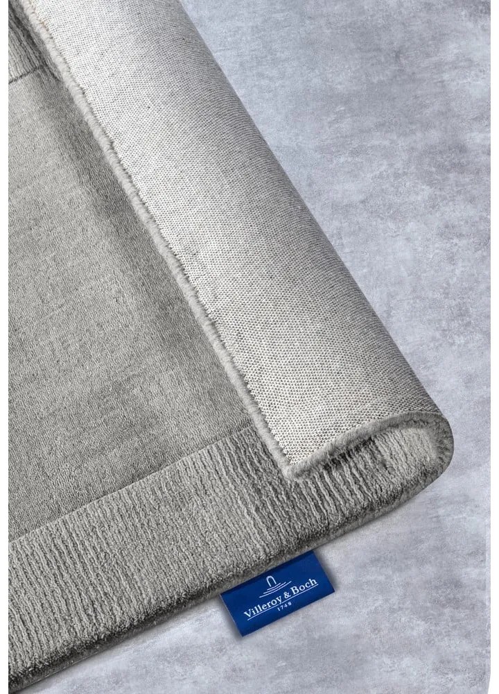 Passatoia grigia in lana tessuta a mano 80x250 cm Charlotte - Villeroy&amp;Boch