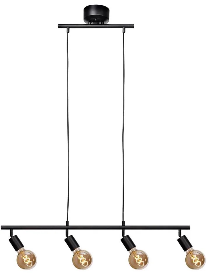 Cottex T1924SV - Lampadario a cavo ARC 4xE27/60W/230V