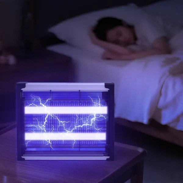 Brilagi - Trappola elettrica a LED per insetti UV 2xLED/7.5W/230V 90 m2