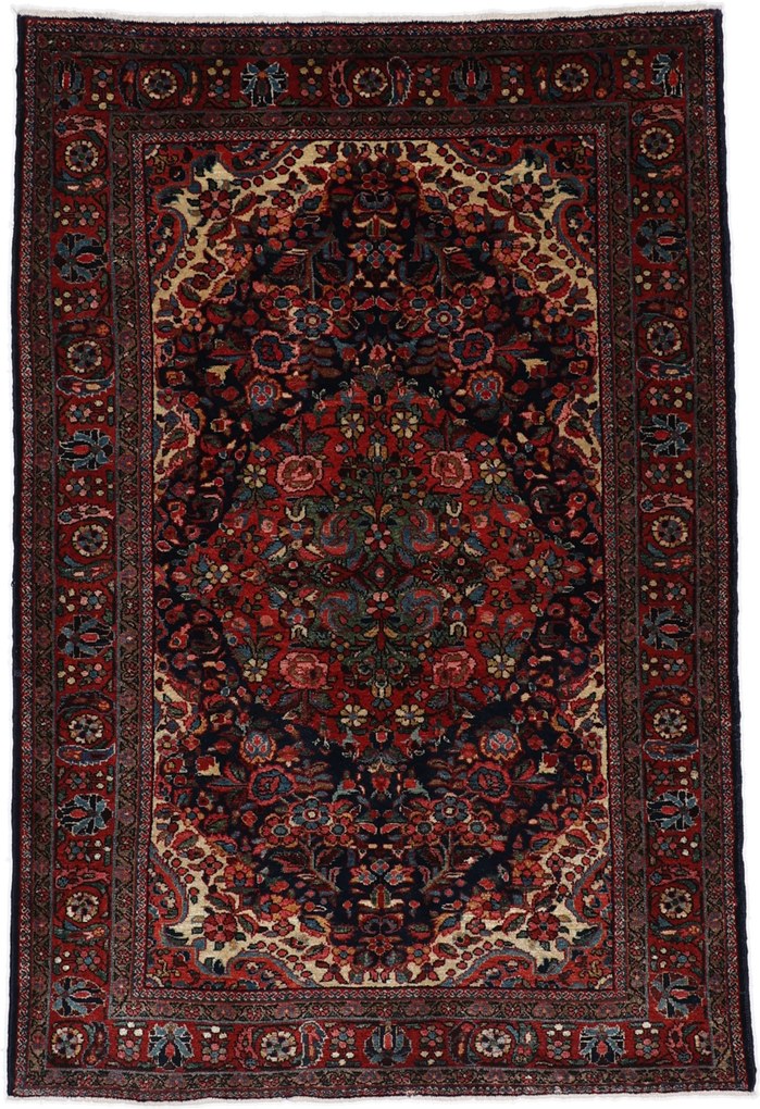 Tappeto persiano 150x220 (Iran) Annodato A Mano