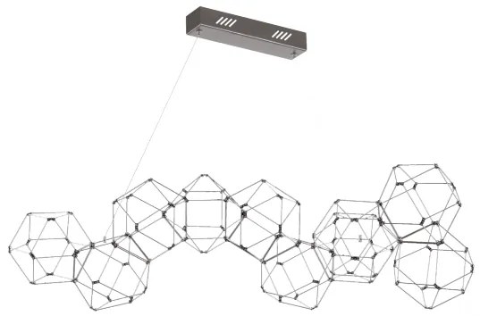 Sospensione lucciola 10 elementi md18001068-10ass acciaio