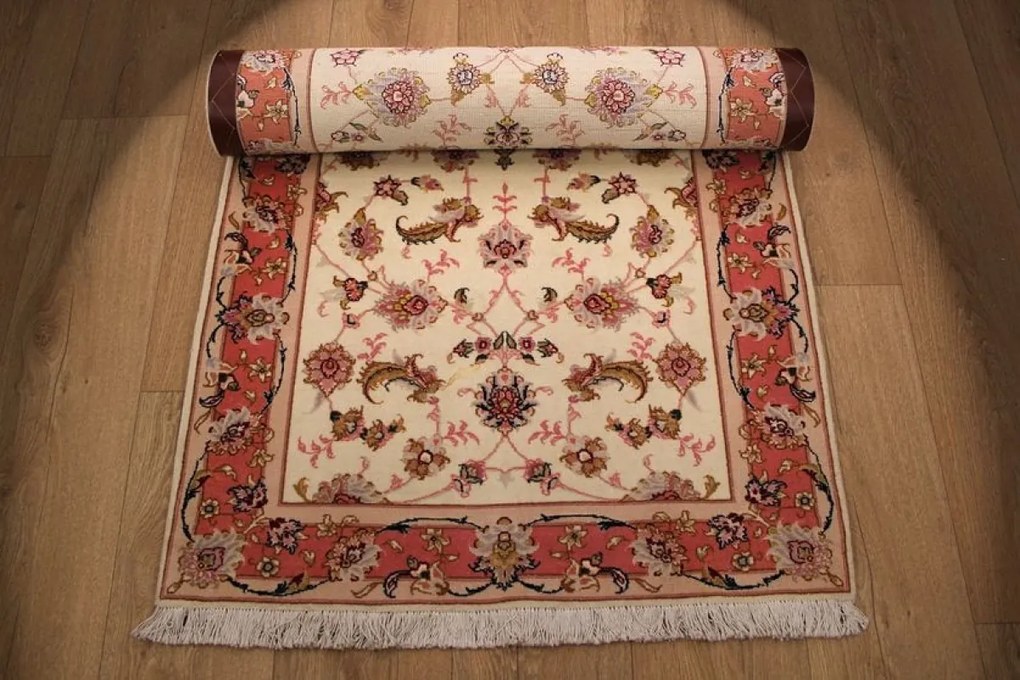 Tabriz Tappeto 80 x 240 (Iran) Annodato A Mano