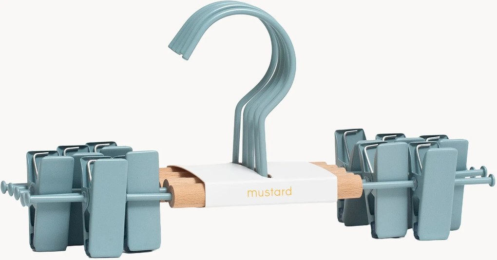 Set di 5 appendiabiti fatti a mano Ocean