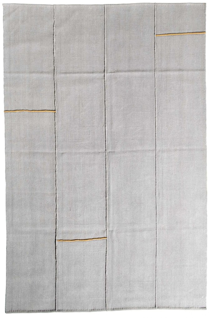 Kilim Tappeto 200x310 Beige (Iran) Tessuto A Mano