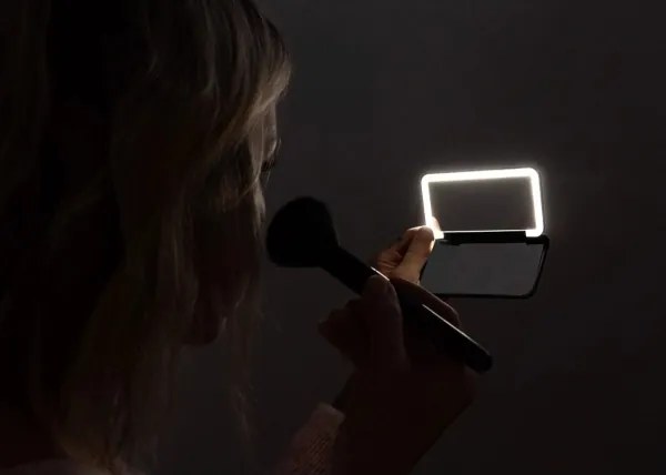 Concept KZ2020 - Specchio cosmetico LED PERFECT SKIN LED/1,5W/5V 300 mAh nero