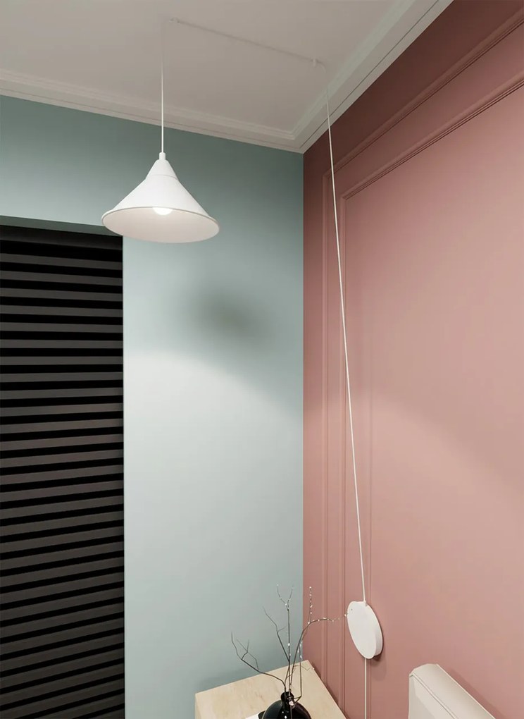Piantana a Sospensione ABRAMO 1 White o Black
