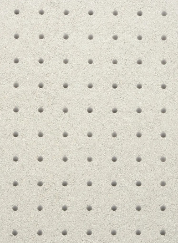 Arte International Carta da parati Dots - 31001 - Ivory White