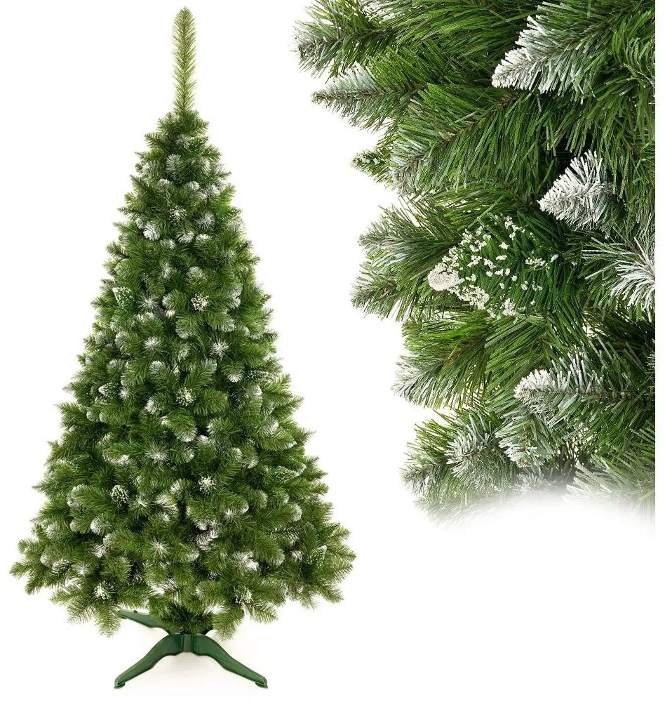 Albero di Natale su tronco di pino da 220 cm