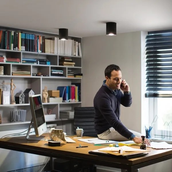 Philips 56330/30/PN - Faretto MYLIVING PILLAR 1xGU10/50W/230V