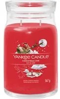 Christmas Eve candela in giara grande Yankee Candle