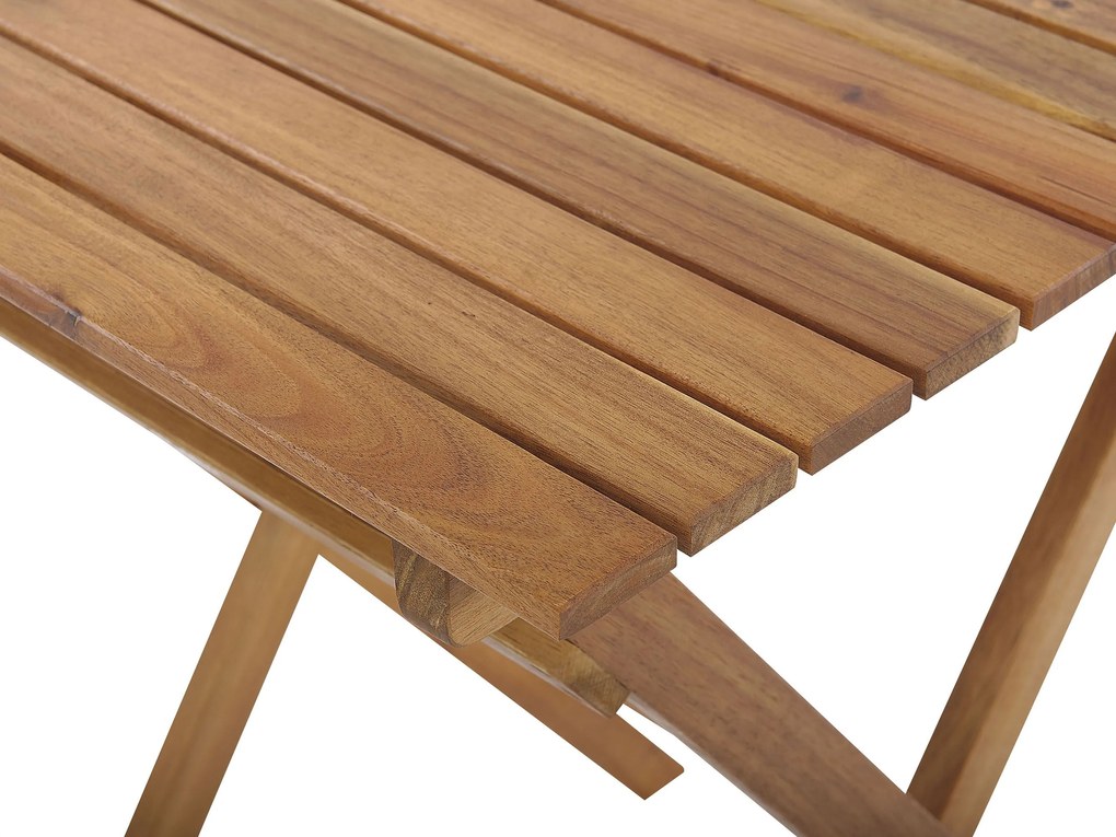 Set bistrò in legno di acacia TERNI Beliani