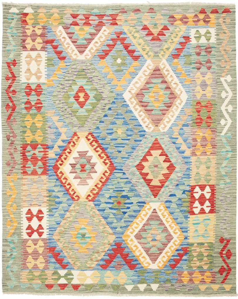 Kilim Tappeto orientale 160x190 (Pakistan) Tessuto A Mano