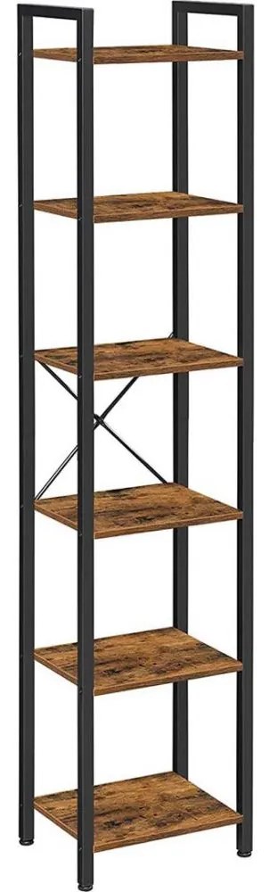 Libreria NAVARO marrone/nera