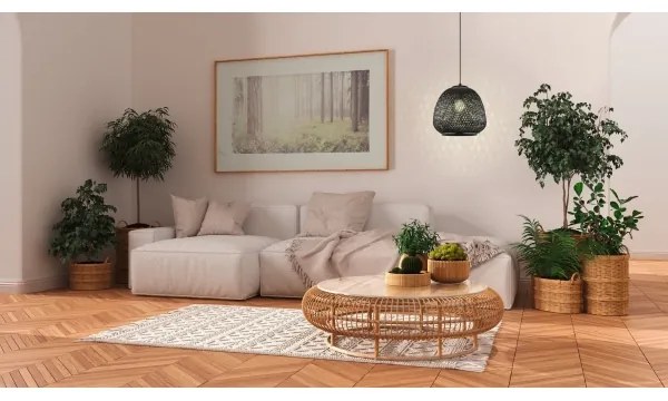 Eglo 43265 - Lampadario a sospensione con filo DEMBLEBY 1 1xE27/40W/230V